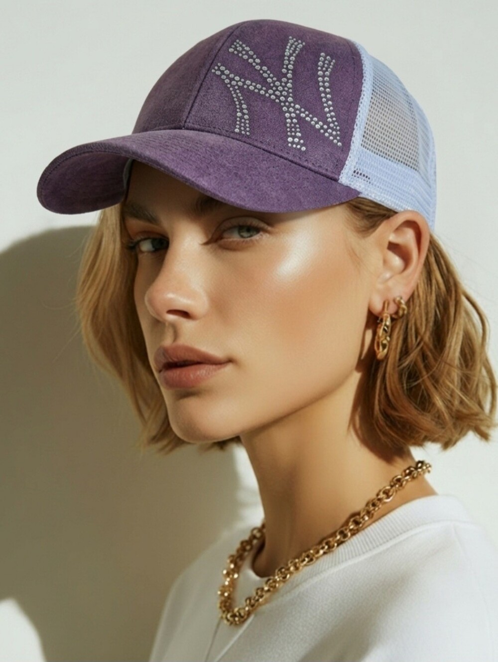 New Era NY Yankees Rhinestone Women's Hat